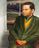 Douglas MacDiarmid, Portrait of Akbar Tyabi
