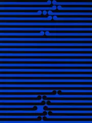 Gordon Walters, Mahuika, PVA and acrylic on canvas, 1968