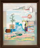 Rita Angus, Landscape with Arum Lily