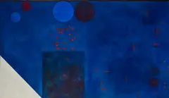 Milan Mrkusich, Seven Elements in Combination, oil on canvas