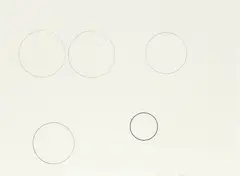 Julian Dashper, The D. C Days, graphite and pastel on paper