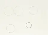 Julian Dashper, The D. C Days, graphite and pastel on paper
