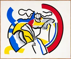 Ross Ritchie, After Ingres, oil on canvas