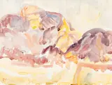 Toss Woollaston, Untitled – Landscape