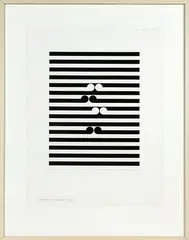 Gordon Walters, Untitled – No. I, acrylic on paper