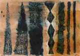 Peter Robinson, Marker, mixed media on paper