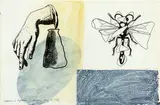 Richard Killeen, Lessons in Lightness, mixed media on paper