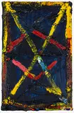 Allen Maddox, Psychic Painting, oil on canvas