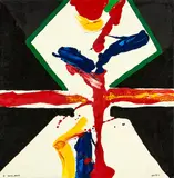 Pat Hanly, Youth, Anger No. 3, acrylic and enamel on board