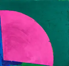 Cerise by Gretchen Albrecht, acrylic on canvas, sold Jun 2016