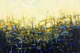 Keith Morant, Bioscape, oil on canvas
