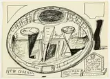 Gavin Chilcott, Self – Triple Portrait as a Timepiece