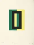 Gordon Walters, Untitled, screenprint, 9/25