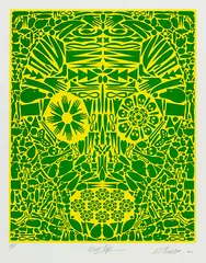 Chris Heaphy, Mind’s Eye, screenprint, printer’s proof