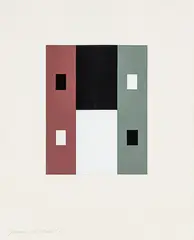 Untitled by Gordon Walters, acrylic on paper, offered Jun 2016