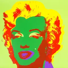 Marilyn by Andy Warhol, Sunday B. Morning silkscreen print, sold Jun 2016