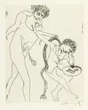 Arthur Merric Boyd, Untitled, etching, 17/35