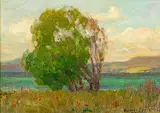 Claus Edward Fristrom, Untitled, oil on canvasboard
