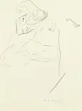 Bill Hammond, Untitled, graphite on paper