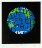 Good News by Dick Frizzell, lithograph, 11/100, sold Jun 2016