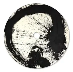 Max Gimblett, One Stroke Bone, for Anthony Fodero, acrylic and vinyl polymers on shaped canvas