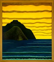 Michael Illingworth, A Matauri Bayscape, oil on canvas
