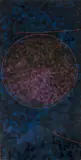 Untitled – Dark Painting by Ralph Hotere, acrylic and brolite lacquer on board, offered Apr 2016