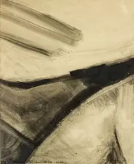 Northland by Colin McCahon, ink and wash on paper, sold Apr 2016