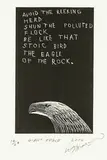 Bill Hammond, Giant Eagle, lithograph, 16/24