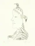 Bill Hammond, Fish Finder 5, lithograph, 19/30