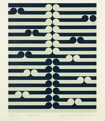 Gordon Walters, Arahura, screenprint, 97/125