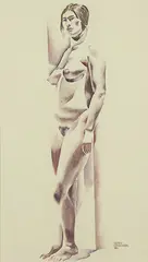Untitled by Terry Stringer, watercolour, offered Feb 2016