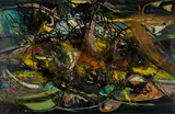Donald Sinclair Driver, Painting No. 21, oil on board