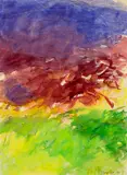 Gretchen Albrecht, Untitled – Garden Painting
