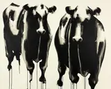 Mike Petre, Field Study 233, oil and graphite on canvas