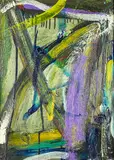 Allen Maddox, Untitled, oil on board