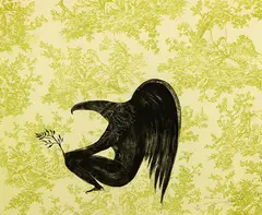 Picnic by Bill Hammond, lithograph, 13/30, sold Feb 2016