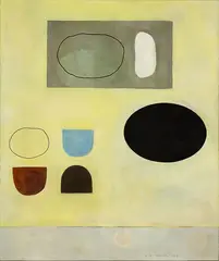 Bridget Bidwill, Quiescent Order, oil on linen