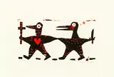 Tony de Lautour, Untitled, colour lithograph, 6/25