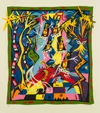 Debra Bustin, Jungle Fantasy, lithograph, 96/100