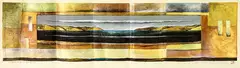 Sally Jane Burton, Untitled, acrylic on tapa