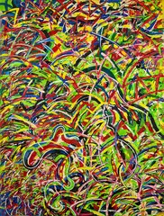 Untitled by Philippa Blair, oil on canvas, sold Feb 2016