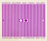 Gordon Walters New Vision Gallery, Auckland Festival Exhibition May 8-19