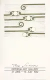 Theodorus Johannes Schoon, Rotorua Art Gallery 21 June – 18 July 1982
