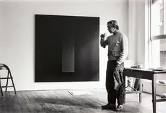 Max Gimblett in the Studio by Michael Dunn, gelatin silver print, sold Feb 2016