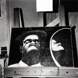 Michael Dunn, In Tony Fomison’s Studio: Christchurch 1971, gelatin silver print