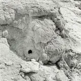 Untitled – Study of a Geothermal Silica Formation by Theodorus Johannes Schoon, gelatin silver print, sold Feb 2016