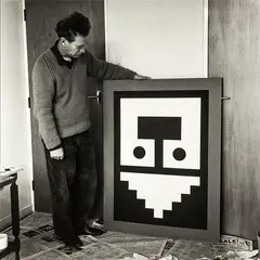 Margaret Orbell attributed, Gordon Walters, 1965, Wellington, gelatin silver print