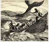 Russell Clark, Harpooning a Sperm Whale