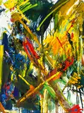 Allen Maddox, Untitled, oil on paper